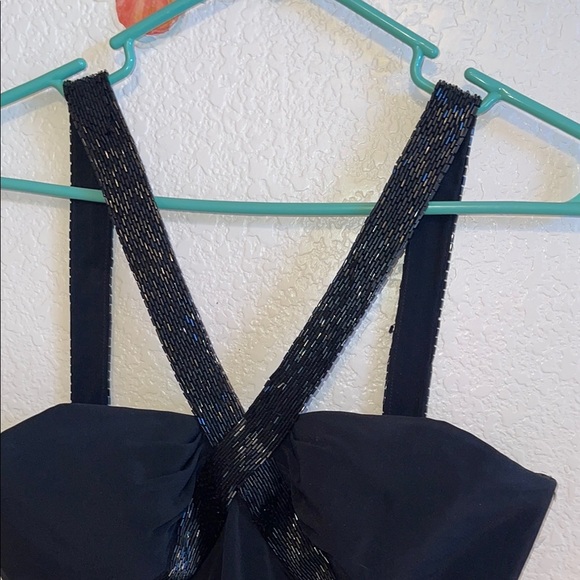 Niteline Black  Strapless Bodycon Dress Sweetheart Neckline - Picture 4 of 7